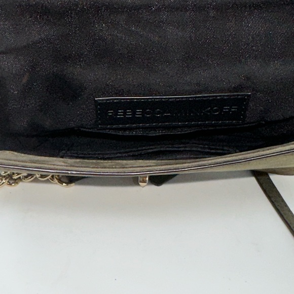 Rebecca Minkoff Olive Green  suede mini crossbody. 250 Retail. - Picture 6 of 14
